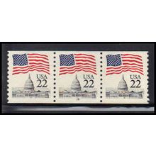 2115a 22c U.S. Flag Very Fine MNH PNC 18/3 PA2539