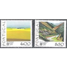 Portugal 1977 Michel 1360Y - 1361Y Neuf ** Cote (2008) 8.00 € Europa CEPT