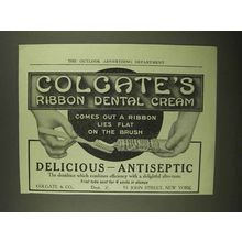 1909 Colgate's Ribbon Dental Cream Ad