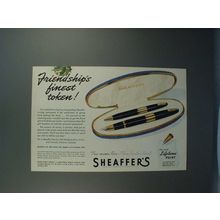 1945 Sheaffer's Valiant Tuckaway Pen Ad - Token