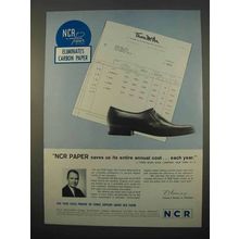1963 NCR Paper Ad - Saves Us Its Entire Annual Cost