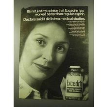 1975 Excedrin Pain Reliever Ad - Not Just My Opinion