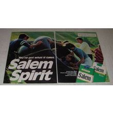 1982 2-page Salem Cigarettes Ad - You've Got What it Takes