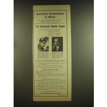 1937 Cincinnati Conservatory of Music Ad - Madame Karin Dayas and Howard Colf