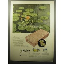 1951 U.S. Koylon Foam Ad - Restful