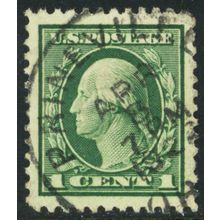498, Used 1¢ Superb With Huge Jumbo Margins * Stuart Katz