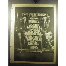 1974 John Mayall Album Ad - The Latest Edition