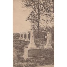 Dunnington Military War Memorial Antique Yorkshire Postcard