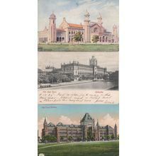 Bombay Calcutta Lamore Law Courts India 3x Old Postcard s