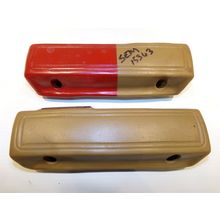 1966 67 68 69 70 Dodge Plymouth 9" Rear Armrests OEM Tan Satellite Coronet