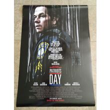 Patriots Day - Movie Poster with Mark Wahlberg as Tommy Saunders
