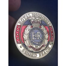 British Royal Engineers Corps of Engineers Gold plated Commemorative Coin