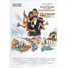 Octopussy5 Poster Canvas Movie Film Print A0 A1 A2 A3 A4 A5 A6 Art Wall Decorati