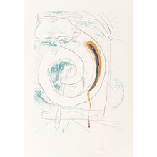 Salvador Dalí Conquest of Cosmos I 1974 Picture 2 Poster Canvas Movie Film Print