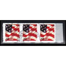 Used 3632 37c U.S. Flag Fine CNP+1 Left 1111 PA3893