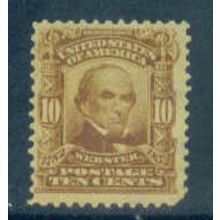 307 10c Daniel Webster Just Clears MLH NA1694