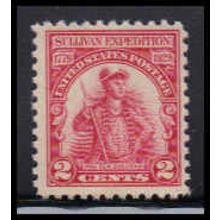 657 2c General John Sullivan Fine MNH O1571