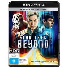 Star Trek Beyond 4K UHD Blu-ray / Blu-ray | Chris Pine | Region Free
