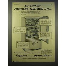 1946 Frigidaire Cold-Wall Refrigerator Ad