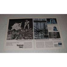 1965 Employers Mutuals of Wausau Ad - Road to Moon