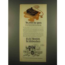 1965 Electrasol Dishwasher Detergent Ad - Even Tea