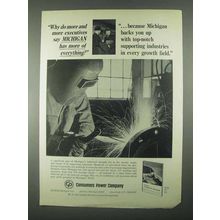 1967 Consumers Power Company Ad - Michigan Has More