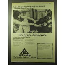 1973 Nationwide Building Society Ad - Advised the Pair
