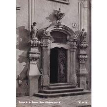 Krems Haus Kornermarkt Austria Mint Old RPC Postcard