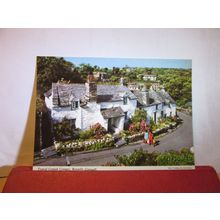 TYPICAL COTTAGE, BOSCASTLE, CORNWALL unused postcard by John Hinde dated 1984=