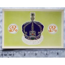 old postcard The Crown of India