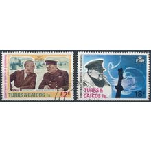 Birth Centenary Sir Winston Churchill - Turks & Caicos 1974 - FH - SG 430/1