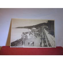 SPA PROMENADE, SCARBOROUGH, YORKSHIRE used antique postcard 1923 pm =