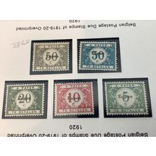 ICOLLECTZONE Germany Belgium Occupation 1NJ1-5 VF hinged