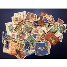 ICOLLECTZONE WORLD STAMPS 100+ Different Worldwide Stamps Multicountry (A800)
