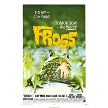 Frogs (1972)_0 Movie Film Poster Canvas iconic design