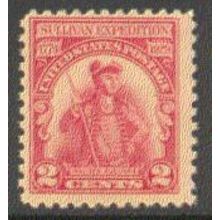 657 2c General John Sullivan Just Clears MNH Q0780