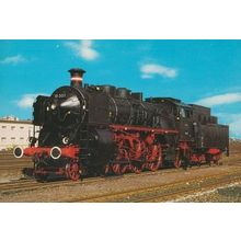 Schnellzug Lokomotive 181 505 German Train Postcard