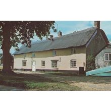 Stourfield Thatched Cottage Sturminster Marshall Devon 1971 Restoration Postcard