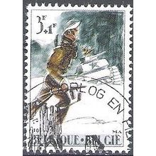 Belgique 1964 Michel 1356 O Cote (2008) 0.30 € Bataille de Bastogne Cachet rond