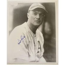 Hal Peck (d. 1995) Signed Autographed Vintage 8x10 Photo Philadelphia A's
