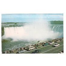 HORSESHOE FALLS, NIAGARA FALLS, ONTARIO, CANADA unused postcard c.1960s