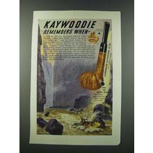 1949 Kaywoodie Carburetor Pipe Ad - Remembers When