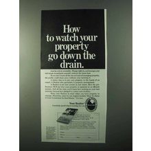 1971 National Association of Real Estate Boards Ad - Down the Drain
