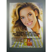 1983 Sun-In Hair Lightener Ad - Highlights
