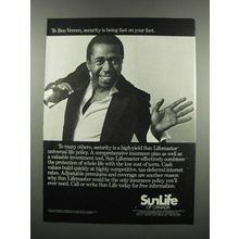 1983 Sun Life of Canada Ad - Ben Vereen