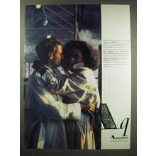 1987 Aquascutum Fashion Ad - And what, then, is the most frightening thing