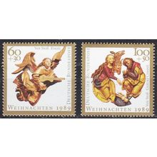 GERMANY BUND [1989] MiNr 1442-43 ( **/mnh ) Weihnachten