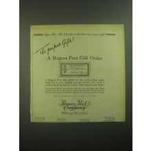 1945 Rogers Peet Gift Order Ad - The Perfect Gift