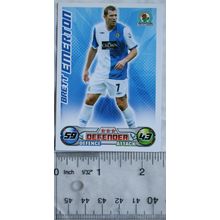2008/09 Topps Match Attax Trading Card - Brett Emerton, Blackburn Rovers