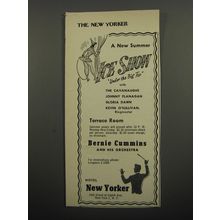 1951 Hotel New Yorker Ad - A new summer Ice Show under the Big Top